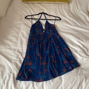 Urban outfitters Free People boho feather mini dress